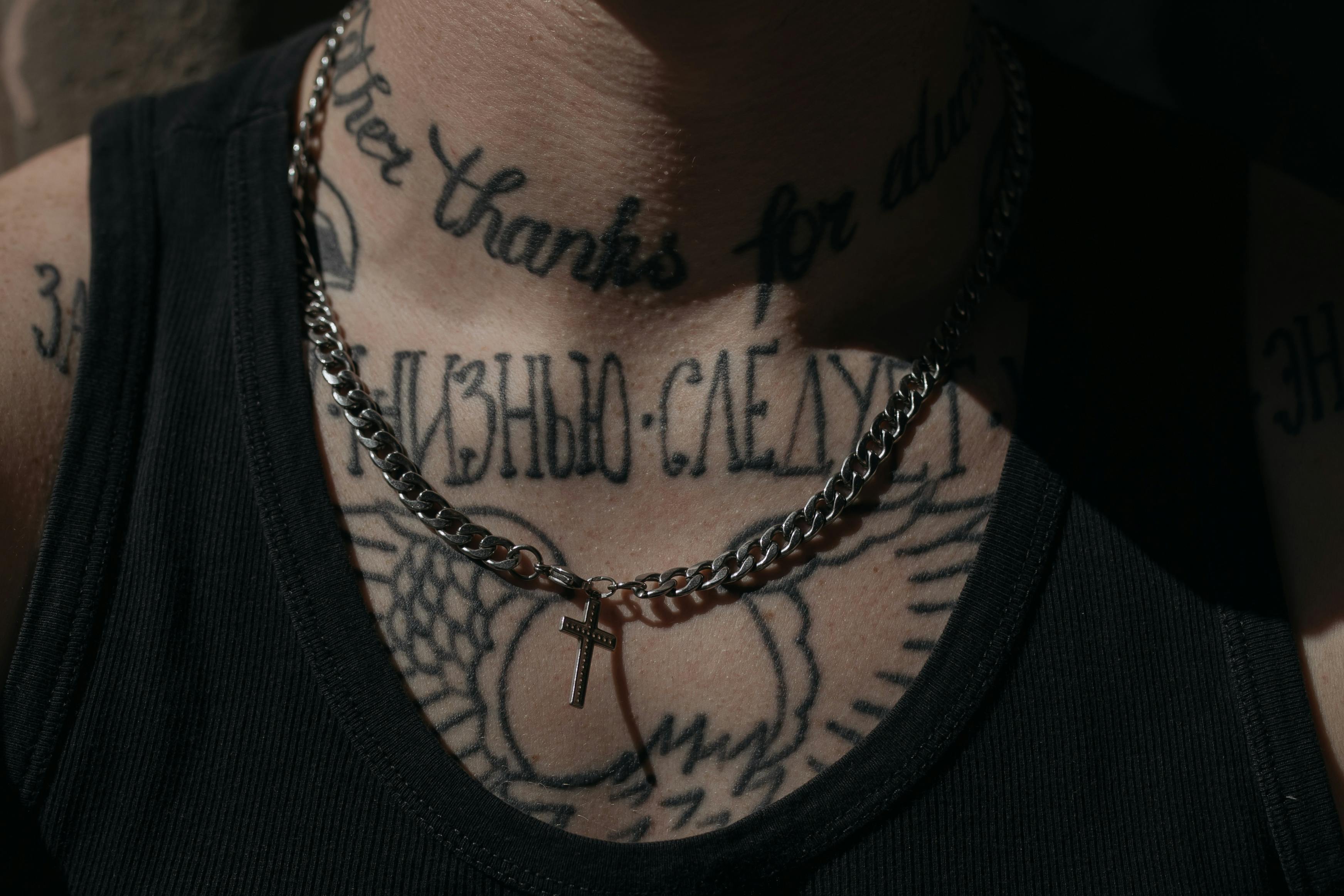 Tattoo uploaded by Nenad Radiković • tattoo#rosary#blackandgrey#cross •  Tattoodo